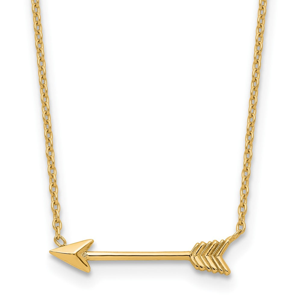 Polished Arrow Necklace - WBC