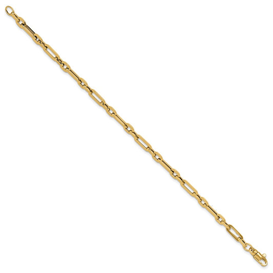 Polished Fancy Link Bracelet - WBC