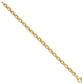 Polished and Textured Fancy Link Bracelet - WBC