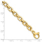 Polished and Textured Fancy Link Bracelet - WBC