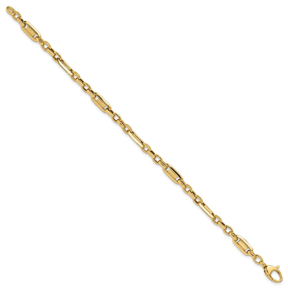 Polished Fancy Link Bracelet - WBC