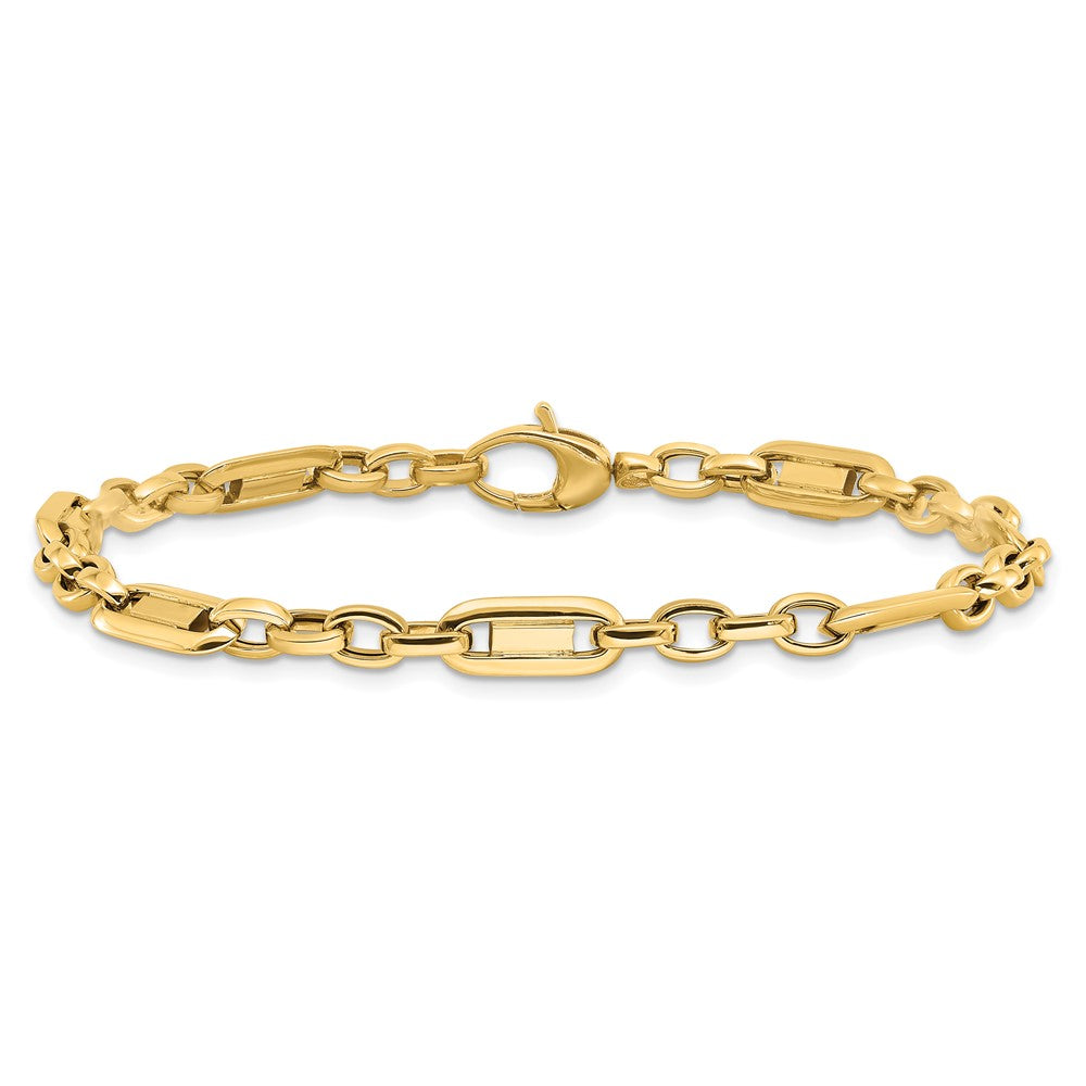 Polished Fancy Link Bracelet - WBC