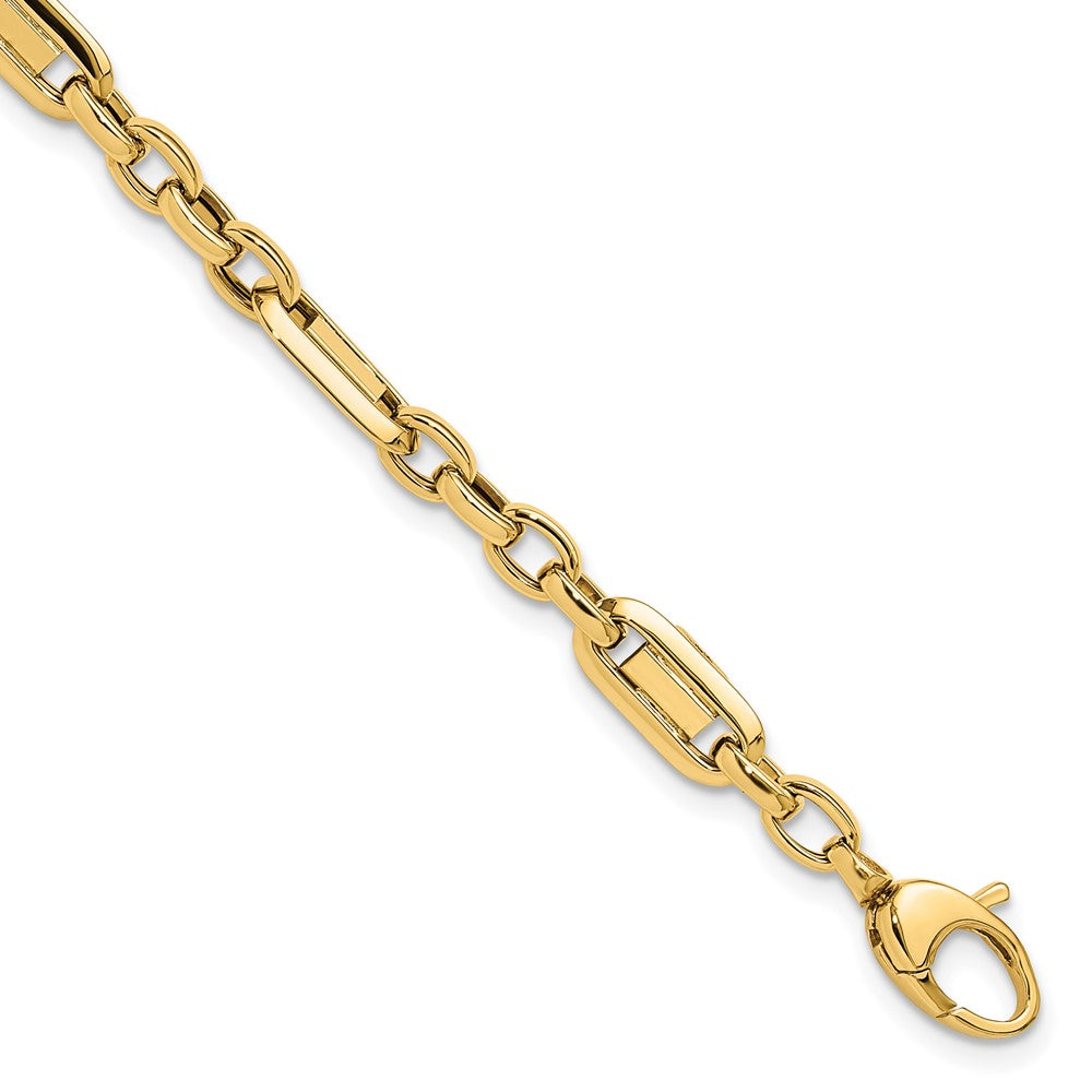 Polished Fancy Link Bracelet - WBC