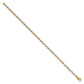 Two-tone Polished Fancy Link Bracelet - WBC