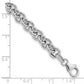 Polished Fancy Rolo Link Bracelet - WBC