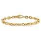 Polished Fancy Cable Link Bracelet - WBC