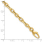 Polished Fancy Cable Link Bracelet - WBC