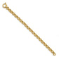 Polished Fancy Rolo Link Bracelet - WBC
