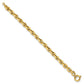Polished Fancy Knife-edge Rolo Link Bracelet - WBC