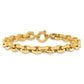 Polished Fancy Knife-edge Rolo Link Bracelet - WBC
