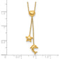 Heart, Star & Dolphin Y-Necklace - WBC