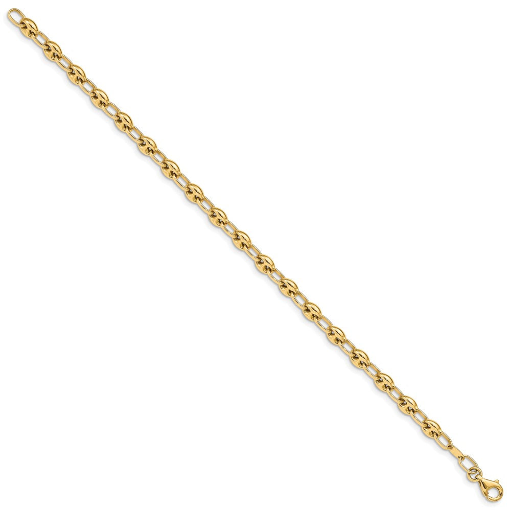 Polished Fancy Link Bracelet - WBC
