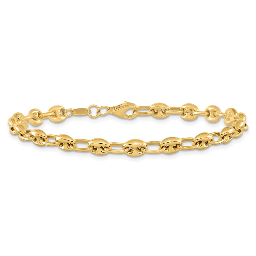 Polished Fancy Link Bracelet - WBC