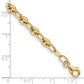 Polished Fancy Link Bracelet - WBC