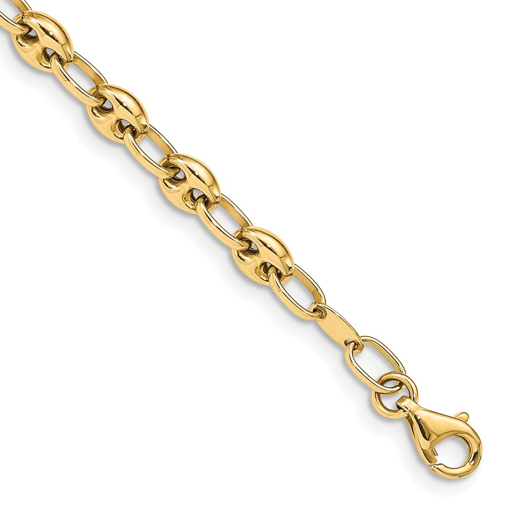 Polished Fancy Link Bracelet - WBC