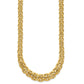 Fancy Graduated 7- Flat Byzantine Necklace - WBC