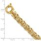 Fancy Flat Byzantine Bracelet - WBC