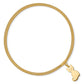 Cat Dangle Woven Mesh Slip-on Stretch Bracelet - WBC