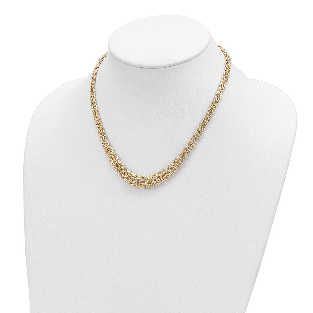Graduated 7- Fancy Byzantine Necklace - WBC
