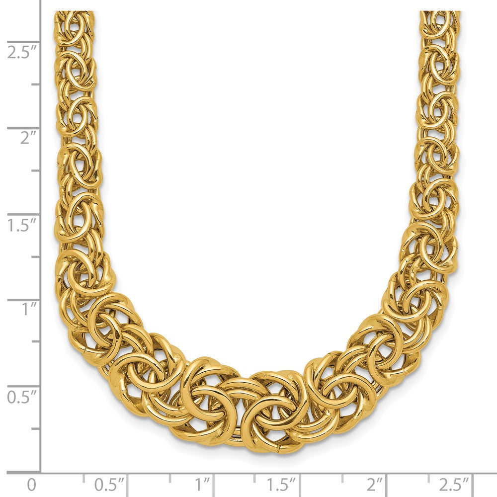 Graduated 7- Fancy Byzantine Necklace - WBC