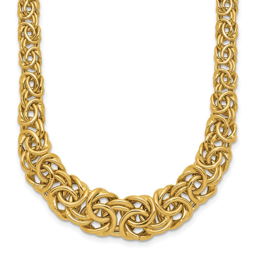 Graduated 7- Fancy Byzantine Necklace - WBC