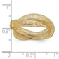 Twisted Woven Mesh Stretch Ring - WBC