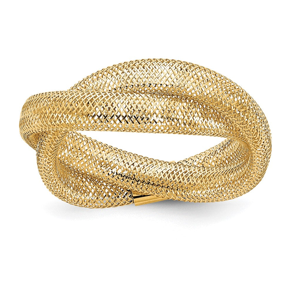 Twisted Woven Mesh Stretch Ring - WBC