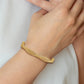 Twisted Woven Mesh Slip-on Stretch Bracelet - WBC