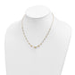Polished Graduated Facet Beads Necklace - WBC