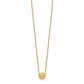 Polished Puffed Sun Necklace - WBC