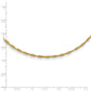 Polished and D/C Fancy Beaded 17in Necklace - WBC
