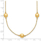 Polished Beads 5-Station Necklace Plus Extender - WBC