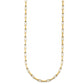 Polished Fancy Box Links 17in Necklace - WBC