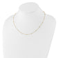 Polished Cube Stations Necklace Plus Extender - WBC