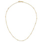 Polished Cube Stations Necklace Plus Extender - WBC