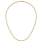 Polished and Diamond-cut Round Beaded Necklace - WBC
