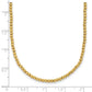 Polished and Diamond-cut Round Beaded Necklace - WBC