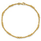 Diamond-cut Beaded Bracelet - WBC