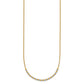 Two-tone Diamond-cut Beaded Necklace - WBC