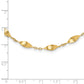 Polished Fancy Twisted Links Necklace - WBC