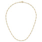 Polished and Diamond-cut Beaded Station Necklace - WBC