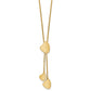 Fancy Satin Drop Dangle Y-Necklace Plus Extender - WBC