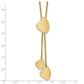 Fancy Satin Drop Dangle Y-Necklace Plus Extender - WBC