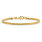 Polished and Textured Twisted Mesh Fancy Beaded Bracelet - WBC