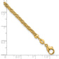 Polished and Textured Twisted Mesh Fancy Beaded Bracelet - WBC