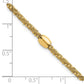 Polished and Textured Twisted with Bead Bracelet - WBC
