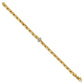 Two-tone Polished Fancy Link with CZ Bead Bracelet - WBC