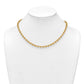 Polished Round Fancy Beaded Necklace - WBC