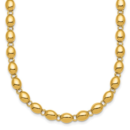 Polished Round Fancy Beaded Necklace - WBC