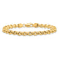 Polished Fancy Rolo Link Bracelet - WBC